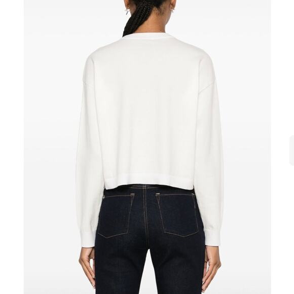 Alice + Olivia Gleeson Floral Sweater L - Picture 3 of 7